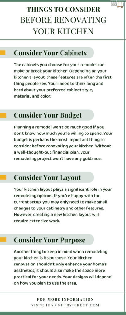 Key Things to Consider Before Renovating Your Kitchen