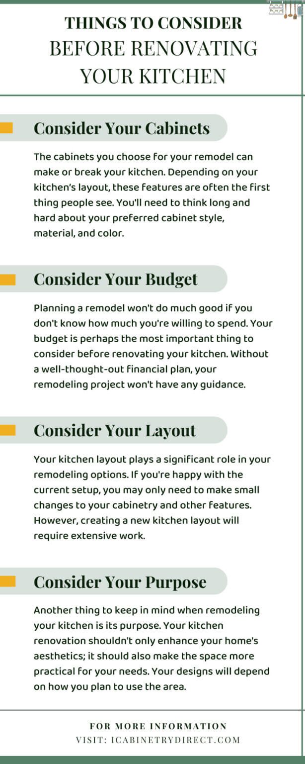 Key Things to Consider Before Renovating Your Kitchen